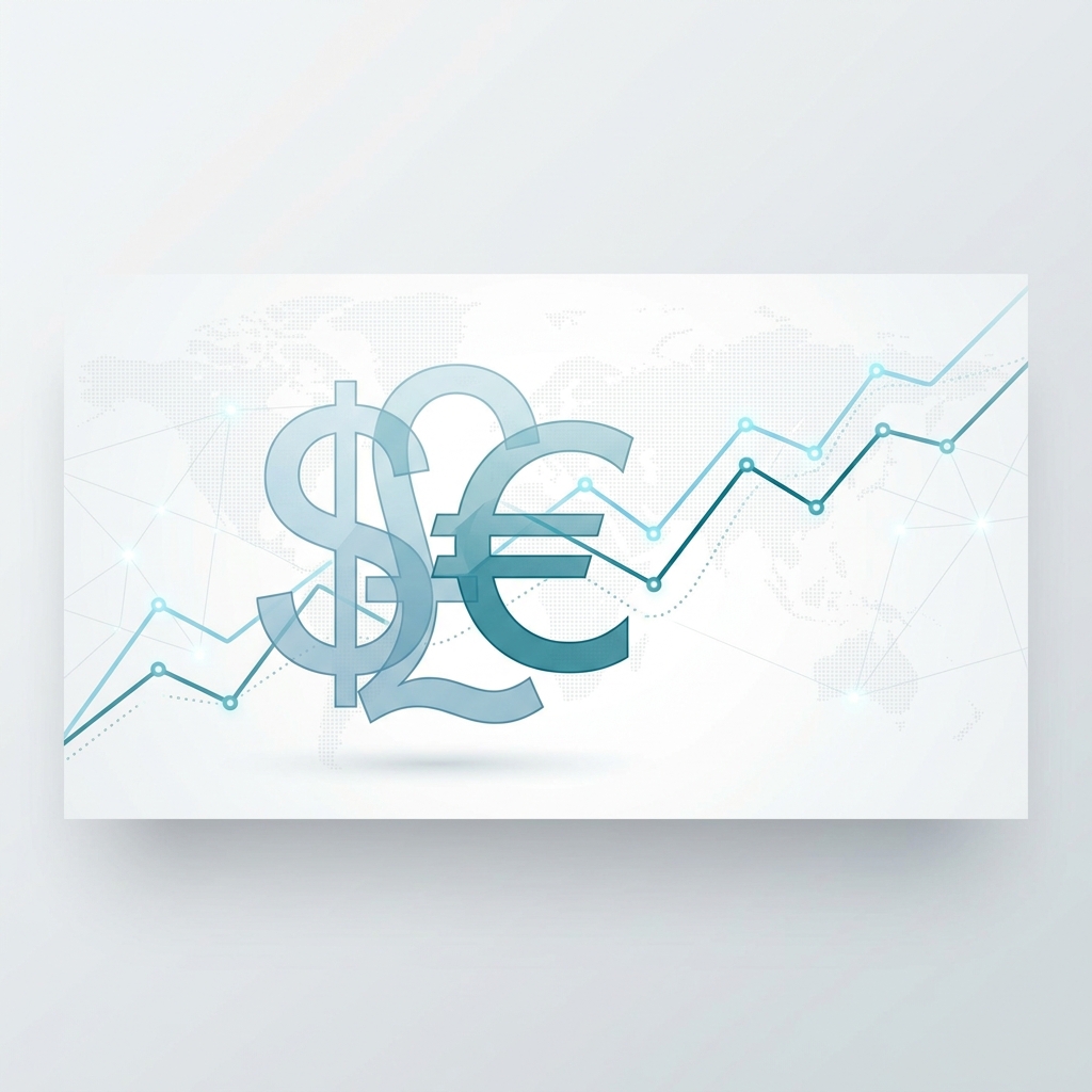 Global finance and multi-currency growth graph representation